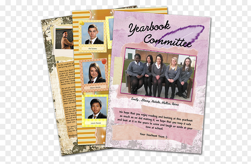 Yearbook Paper PNG