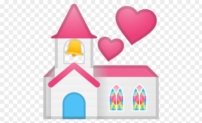 Emoji Wedding Christian Church Chapel PNG