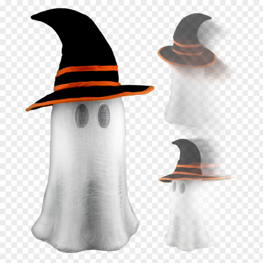 Ghost Halloween Party City Witchcraft Animation PNG