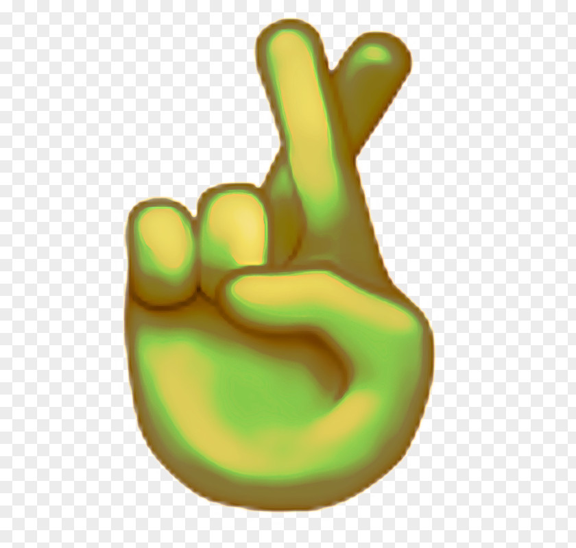V Sign Symbol Thumb Green PNG