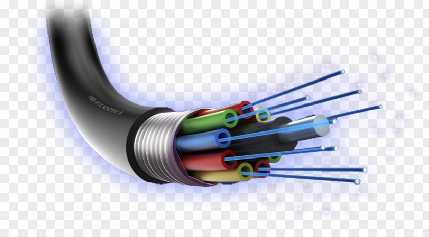 Banda Electrical Cable Optical Fiber Optics Internet PNG