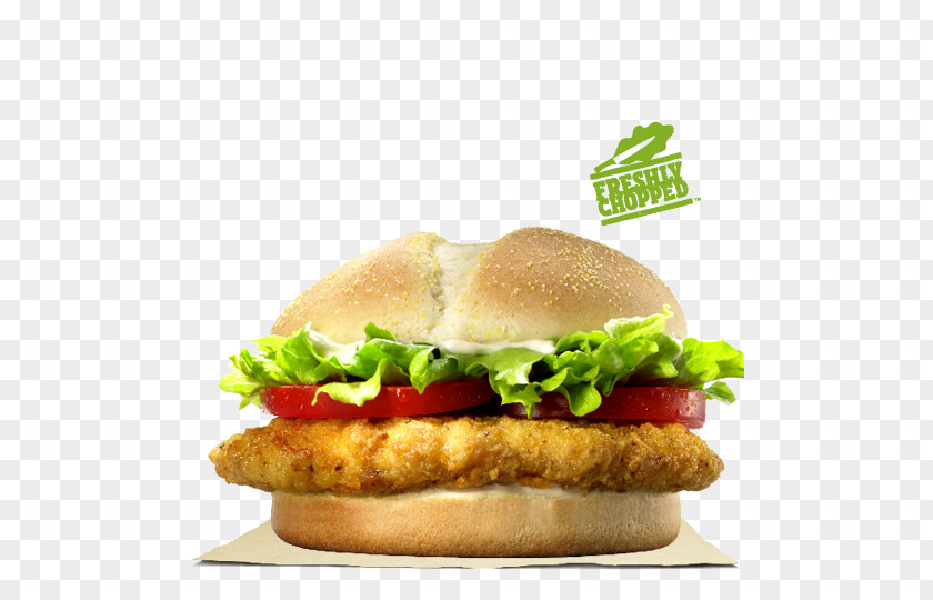 Burger King TenderCrisp Chicken Sandwich Hamburger Specialty Sandwiches KFC PNG