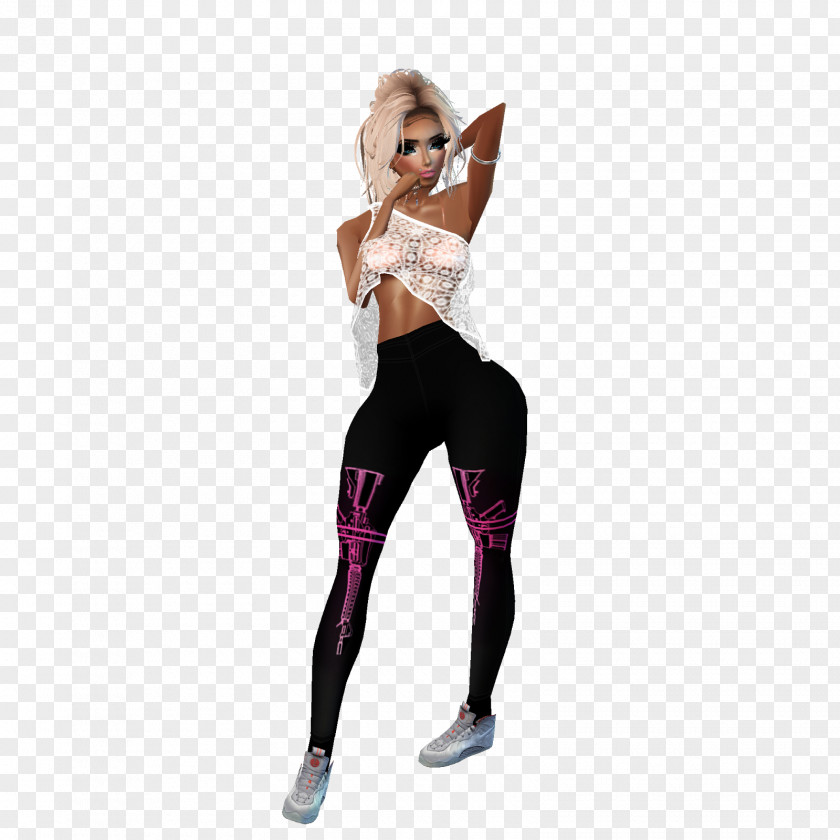 Leggings IMVU Tights Waist Pants PNG