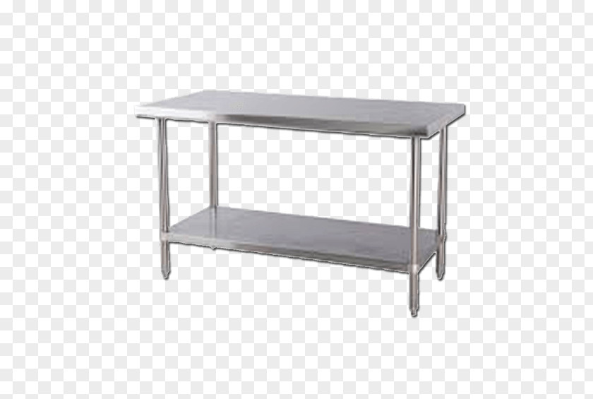 Table Stainless Steel Workbench Manufacturing Shelf PNG