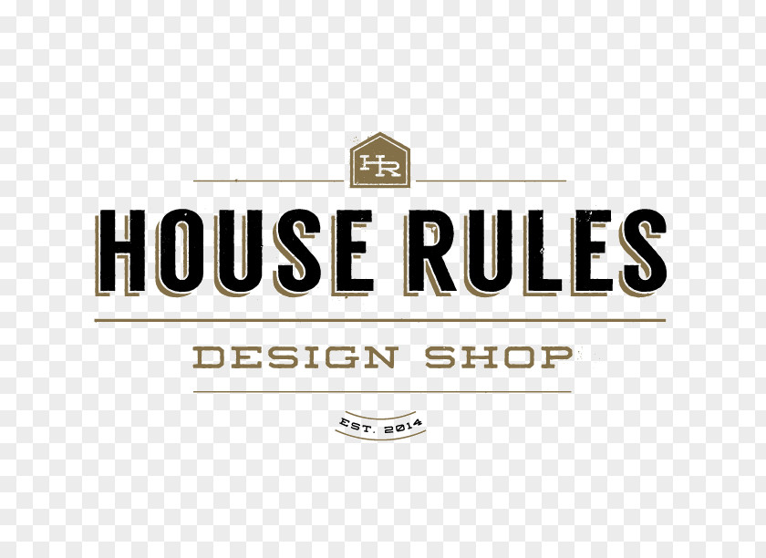 House Rules Design Shop Logo PNG