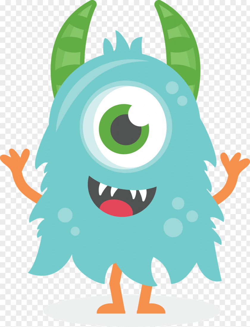 Monster Infant Clip Art PNG