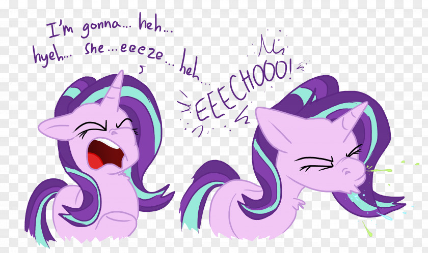 Sneeze Drawing Pony God Bless You PNG
