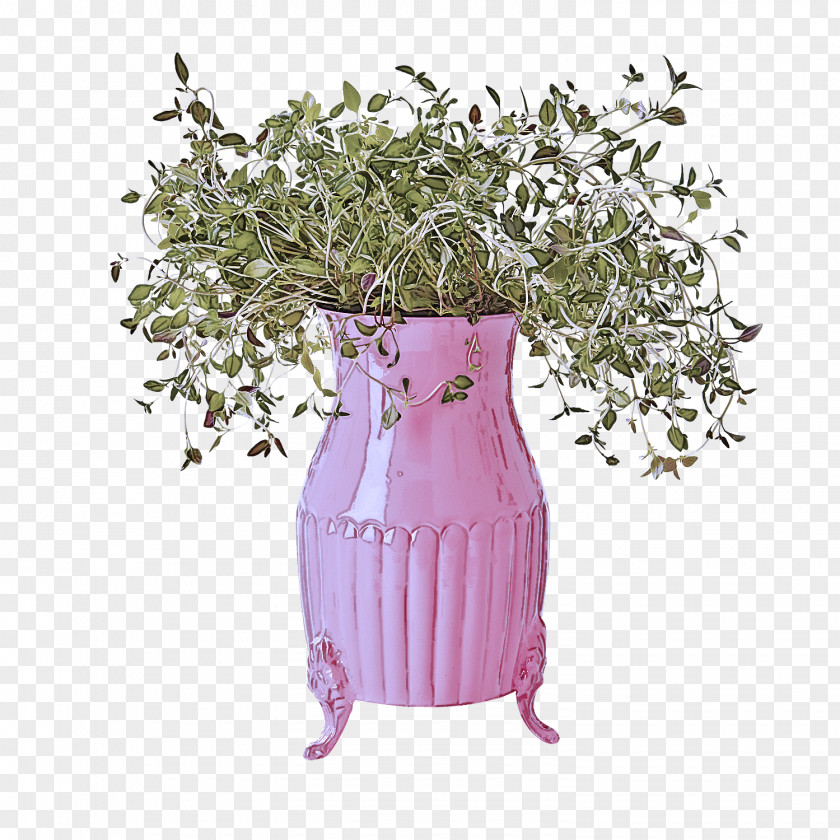 Artifact Herb Flowerpot Vase Pink Plant Lilac PNG