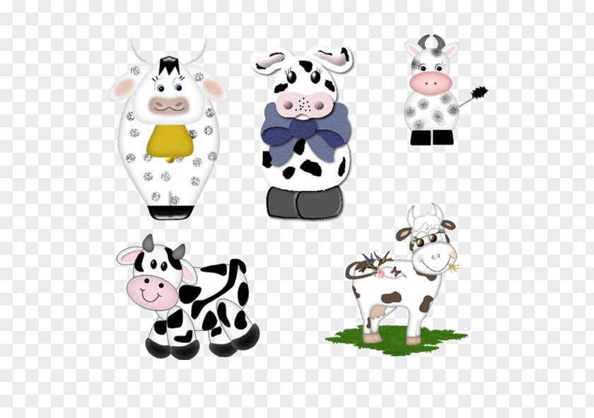 Dairy Cow Cattle Clip Art PNG