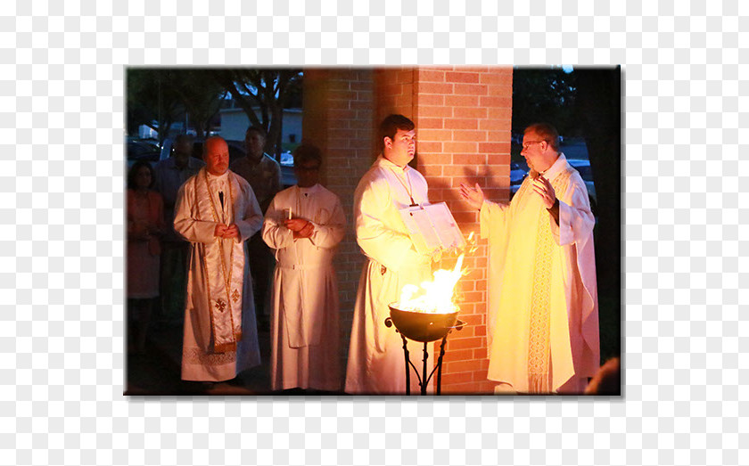 Easter Vigil Blessing Priest Religion PNG