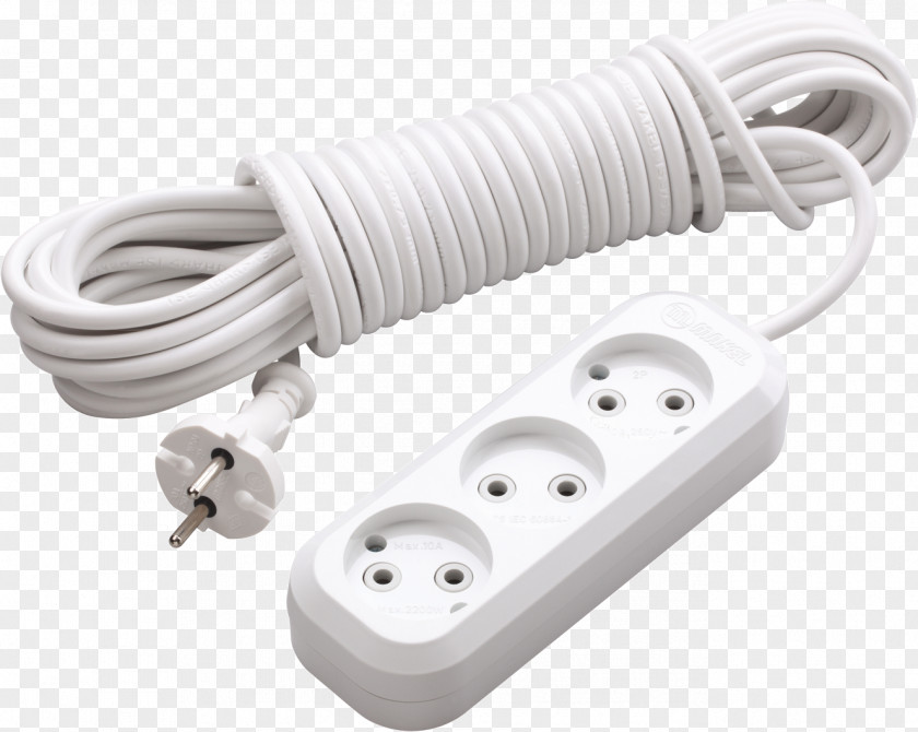 Extension Cords Makel Surge Protector Ground Electricity PNG