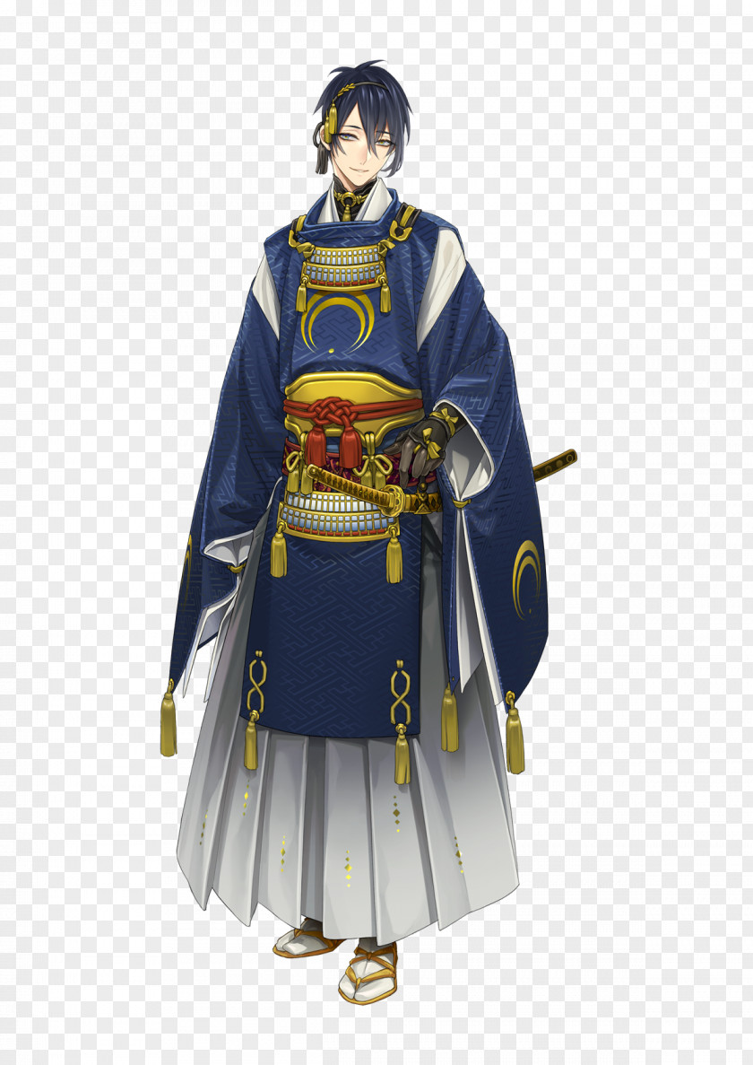 ONLINE GAME Touken Ranbu Cosplay Mikazuki Costume Clothing PNG