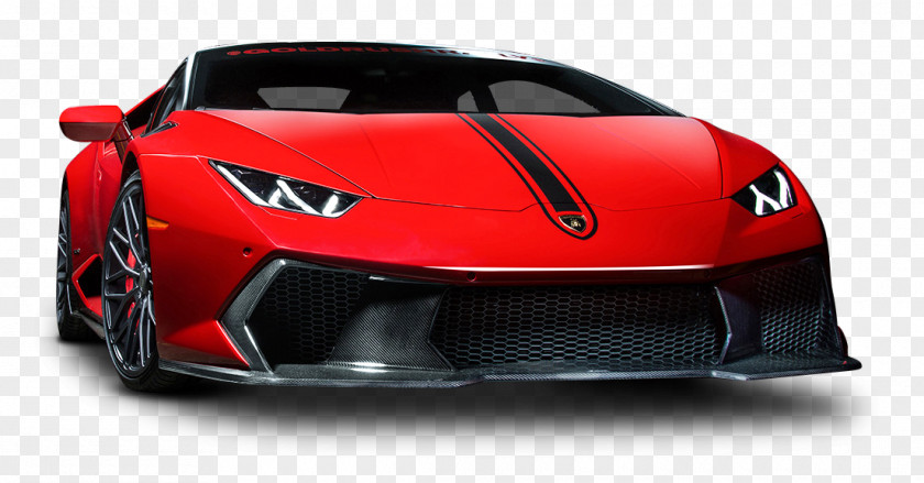 Red Lamborghini Huracan Car Aventador Huracxe1n Luxury Vehicle PNG