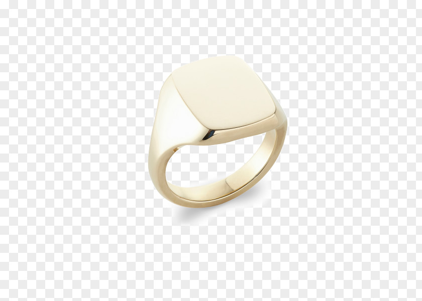 Ring Signet Gold PNG