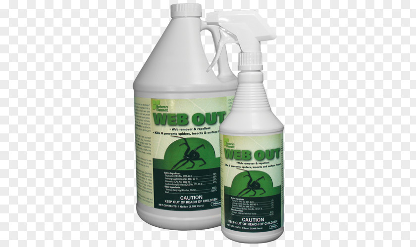 Spray Elements Spider Web Pest Control Insecticide PNG