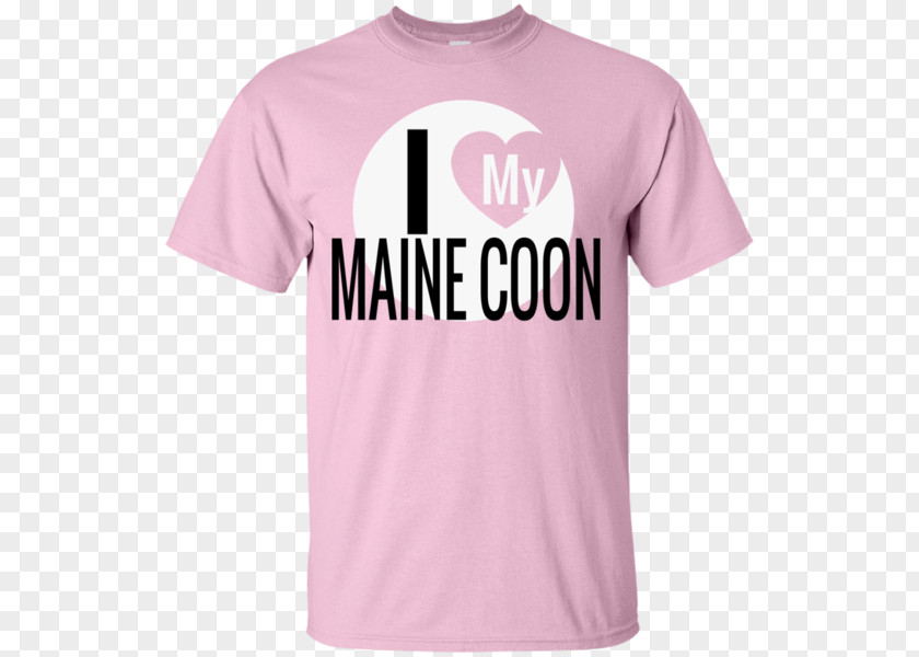 T-shirt Sleeve Maine Coon Gildan Activewear PNG