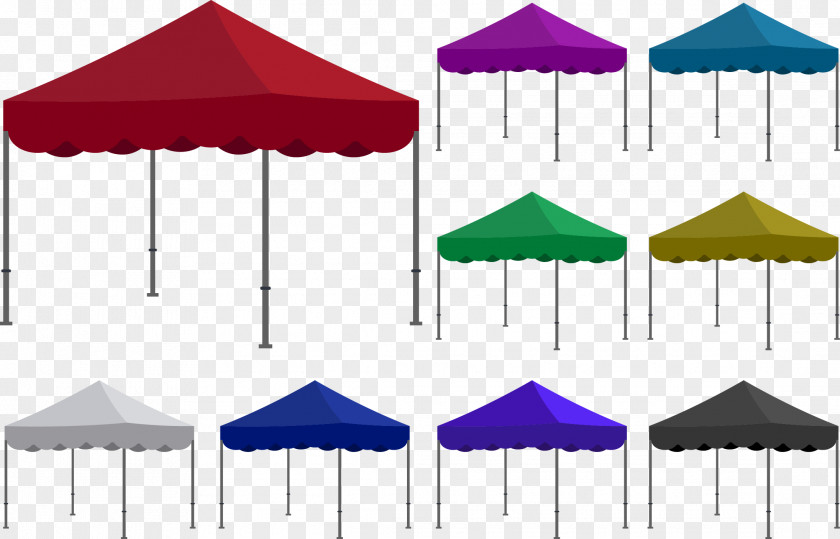 Vector Parasol Tent Euclidean Canopy Pavilion PNG