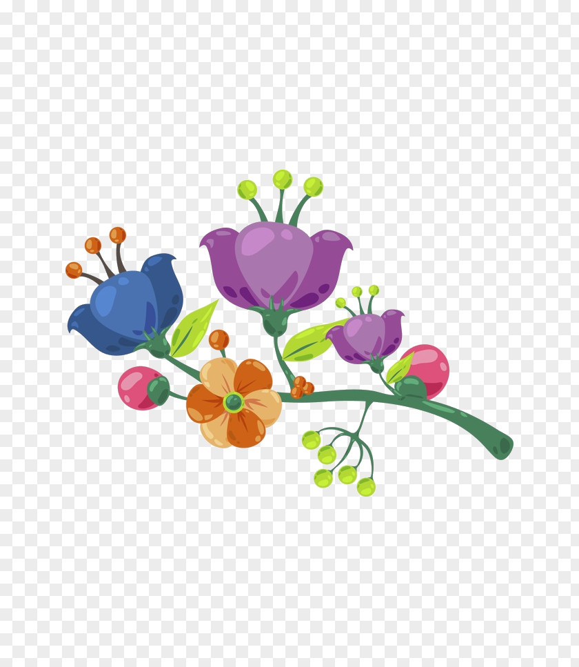 Abatement Watercolor Floral Design Clip Art Flower Illustration Painting PNG