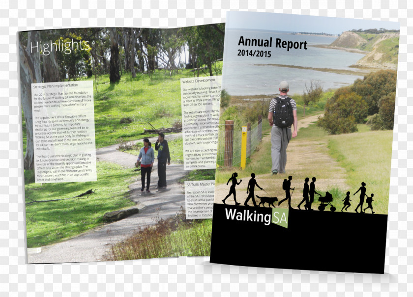 Annual Reports Report Information Walking SA Advertising PNG
