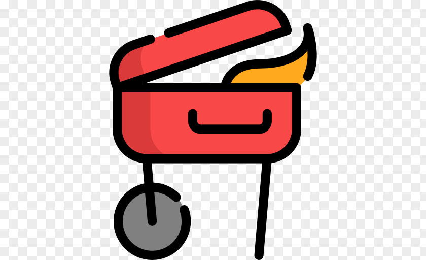 Barbecue Food Line Clip Art PNG