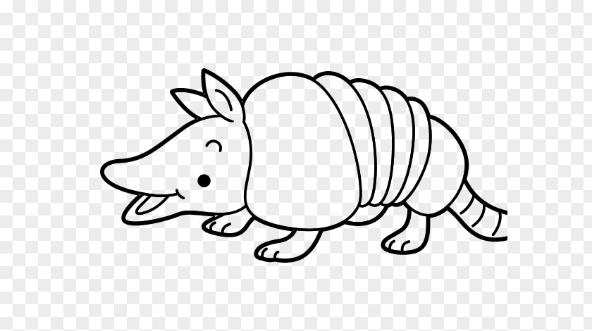 Child Armadillo Drawing Coloring Book PNG