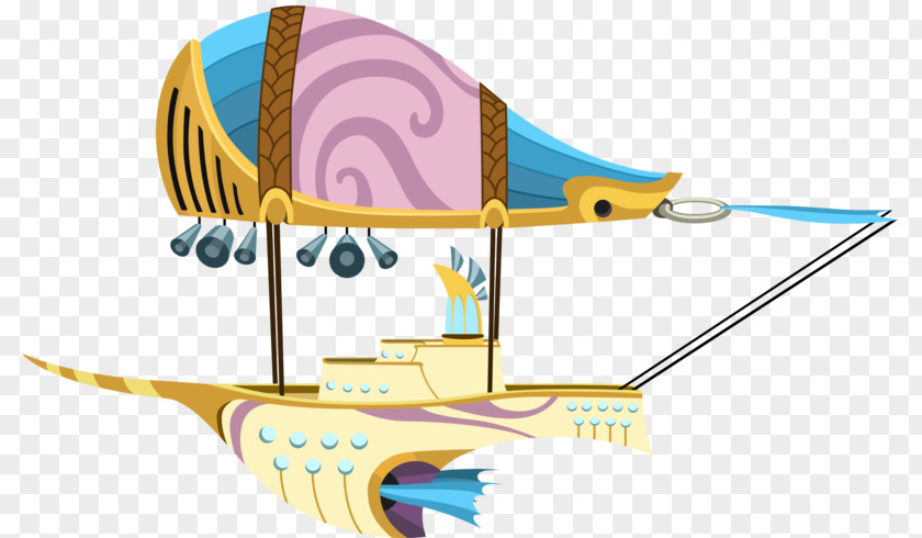 Horse Pony Equestrian Zeppelin Airship PNG