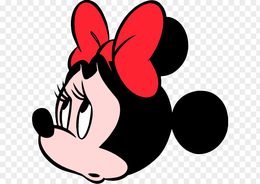 Minnie Mouse Face Mickey Donald Duck Clip Art PNG
