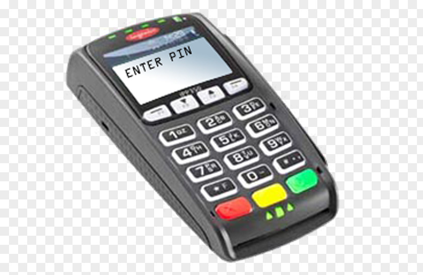 Credit Card PIN Pad EMV Point Of Sale Ingenico Reader PNG