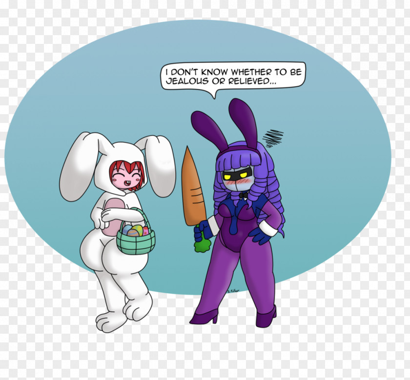 Egg Hunt Rabbit Easter Bunny Art Illustration PNG