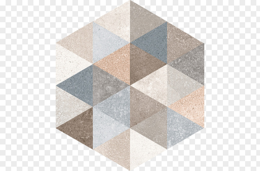 Ceramic Tile Hexagon Mosaic Floor PNG