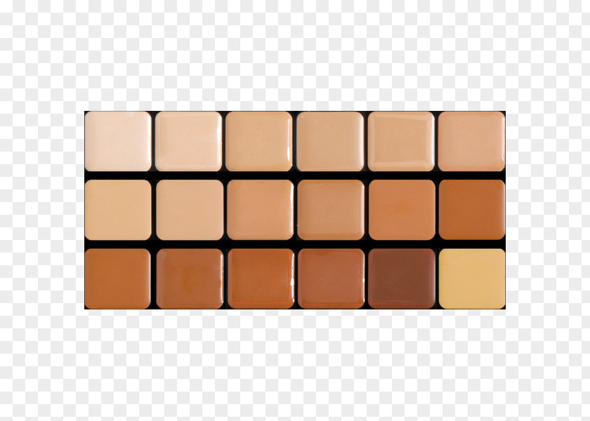 Continental Shading Foundation Cosmetics Palette Cream High-definition Video PNG