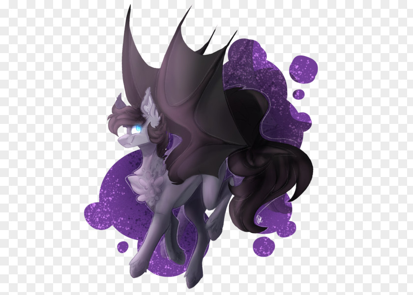 Horse Mammal Illustration Organism Purple PNG