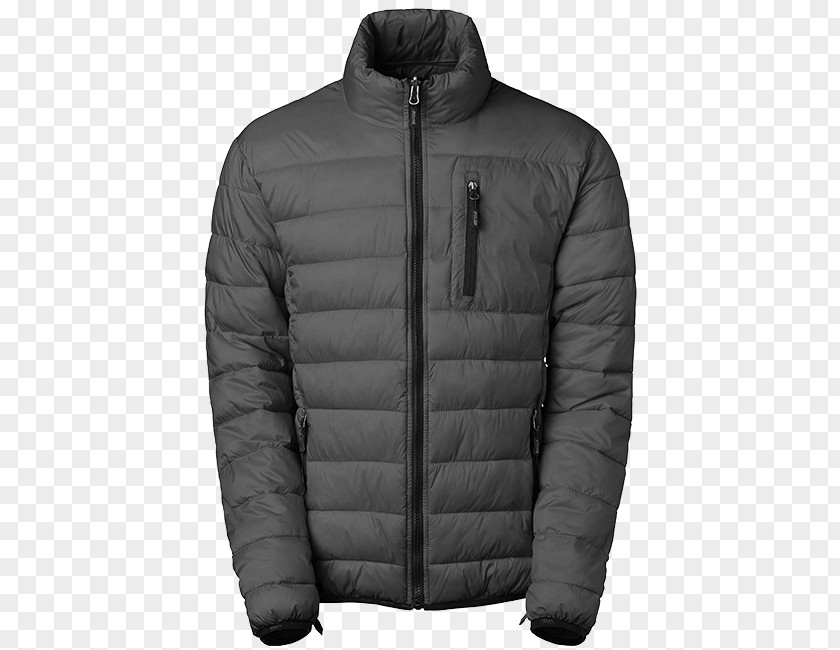 Jacket Duffel Coat Hood Blue PNG