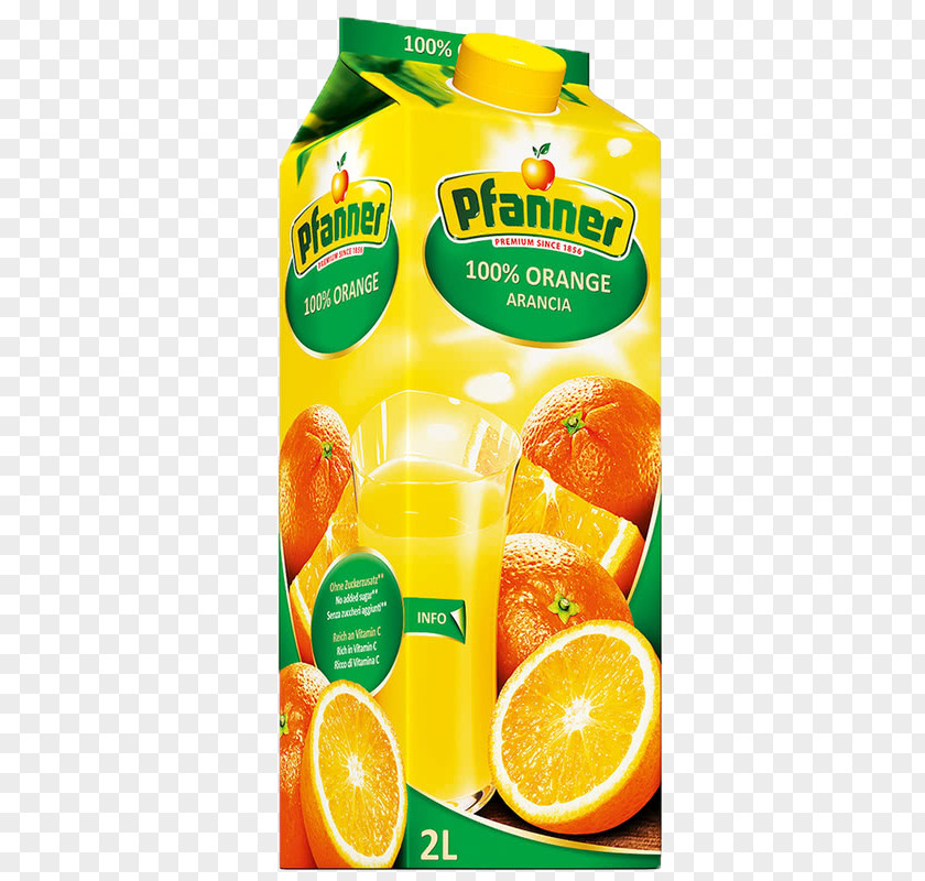Juice Orange Nectar Apple Pfanner PNG