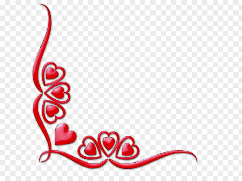 Ornament Red Valentines Day Heart PNG