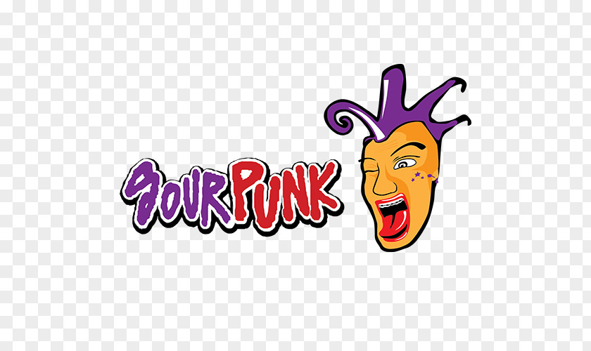 Punk Logo Rock Candy Punky's Sour Sanding PNG