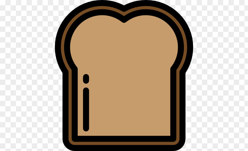Slice Of Bread Bakery Food Icon PNG