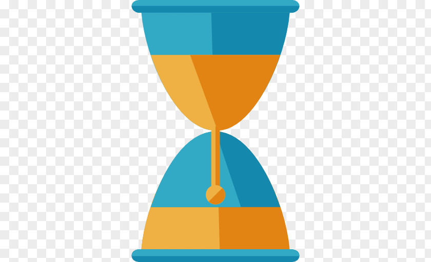 A Blue Hourglass Icon PNG