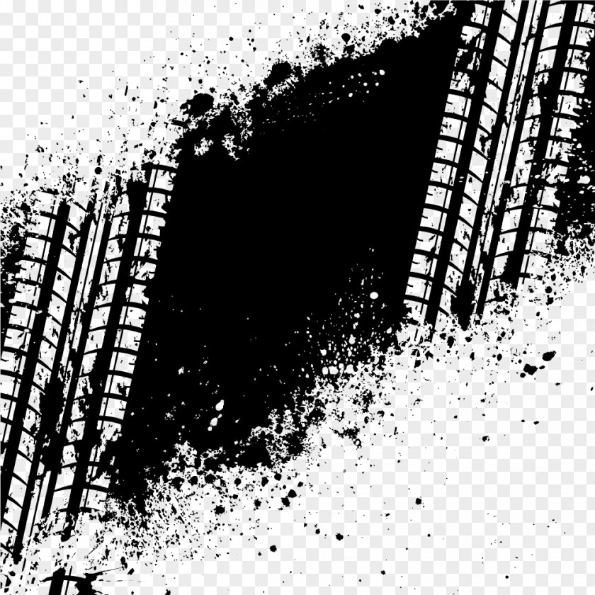 Black Tire Marks Car Axle Track Stock Photography PNG