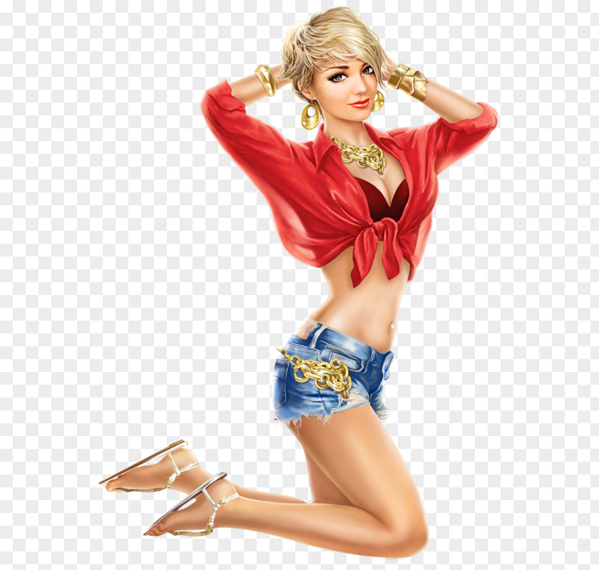 Camel Toe Woman With A Hat Painting Clip Art PNG