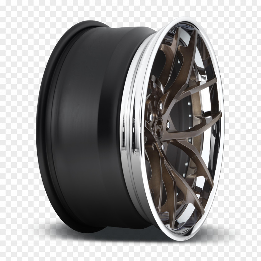 Caprese Alloy Wheel Rim Spoke Tire PNG
