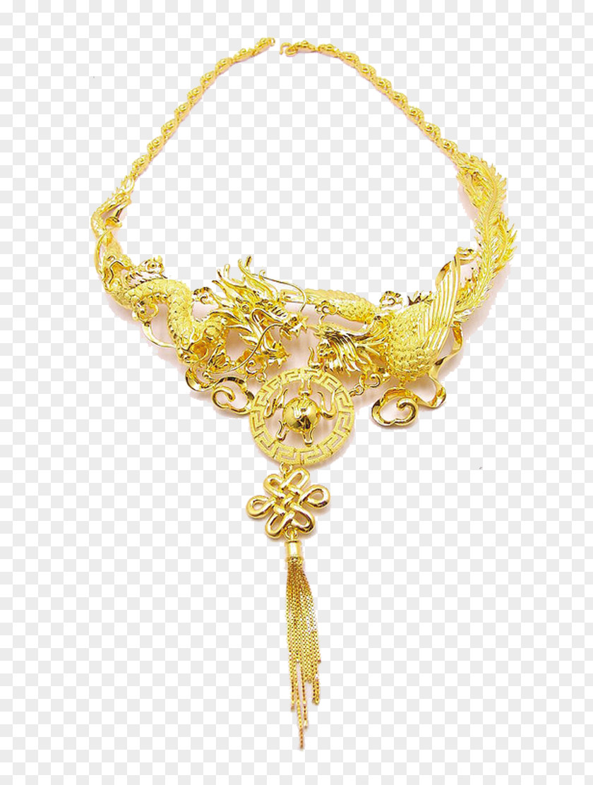 Dragon Exquisite Gold Necklace Plating Silver Jewellery Platinum PNG