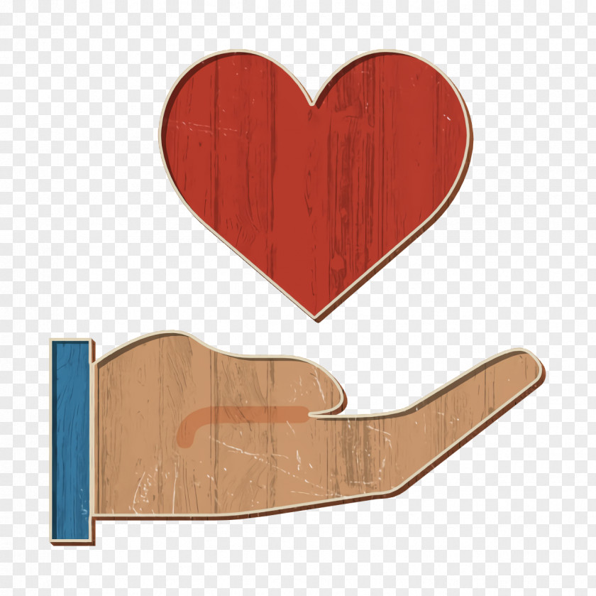 Heart Icon Hand & Gestures PNG