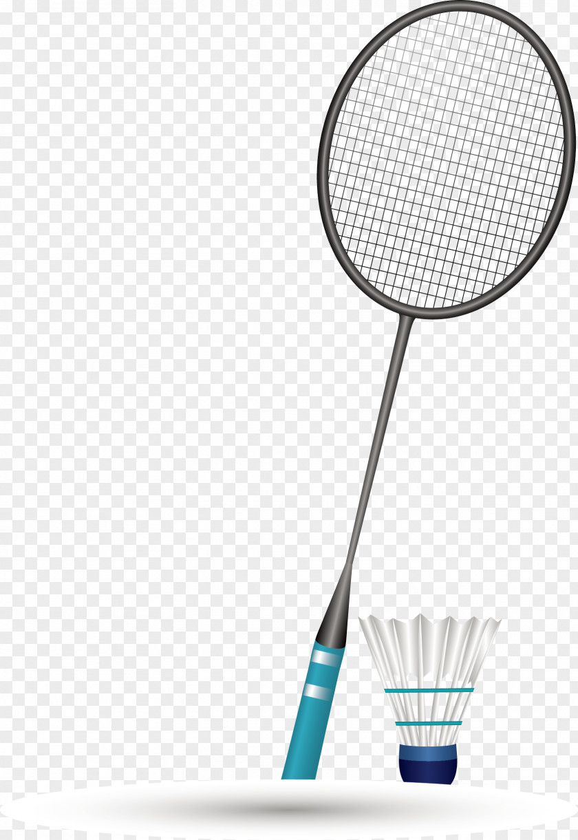 Sports Equipment Badminton Vector Material Badmintonracket PNG