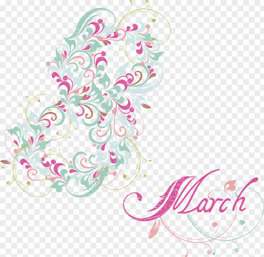 Woman International Women's Day 8 March Clip Art PNG