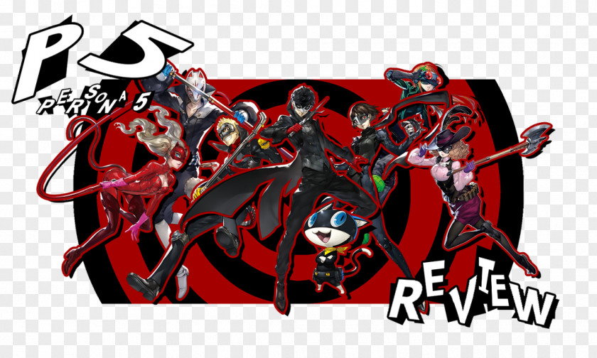 Design Persona 5 Game Feel Graphic Video PNG