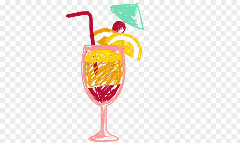 Great Drinks,Cool,fruit Juice,Pencil Drawing Drink,cup Juice Cocktail Garnish Non-alcoholic Drink Wine Glass PNG