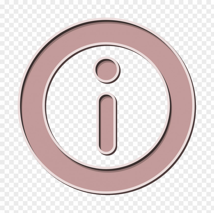 Info Round Button Icon Interface PNG