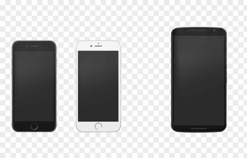 Three Phones Feature Phone Smartphone Mobile Accessories PNG