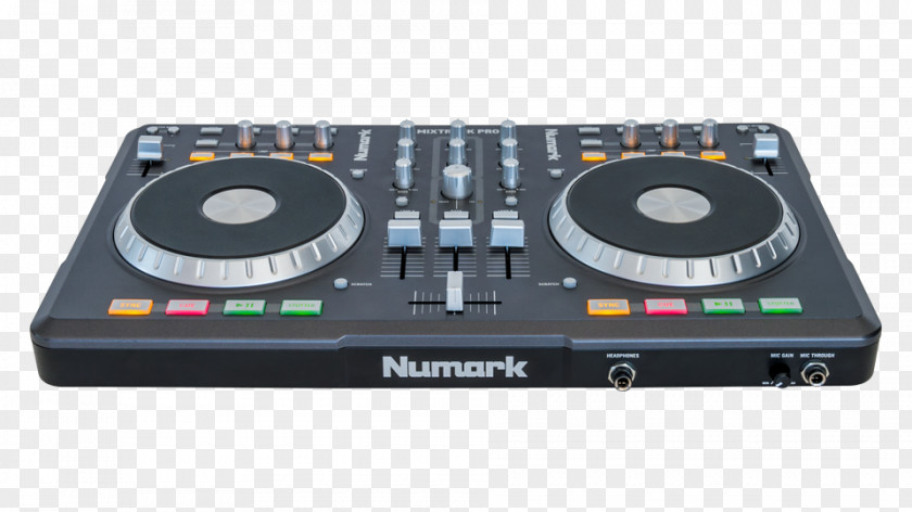 Top Angle Numark Industries Disc Jockey Audio Mixers DJ Controller Virtual PNG